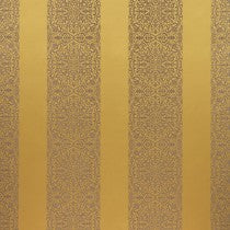 Brocade Stripe Maize Fabric by the Metre